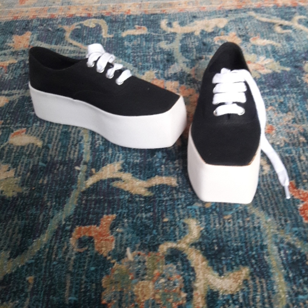 JEFFREY CAMPBELL platform sneakers NWT